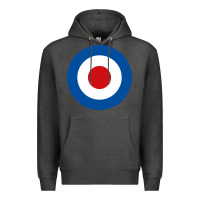 Charcoal Heather suitable-the-who-target-worn Premium Hoodie - linhVisuals