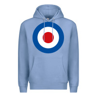 Colony Blue suitable-the-who-target-worn Premium Hoodie - linhVisuals