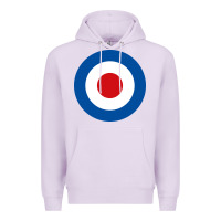 Lilac suitable-the-who-target-worn Premium Hoodie - linhVisuals