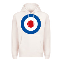 Pale Pink suitable-the-who-target-worn Premium Hoodie - linhVisuals