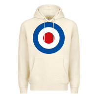 Sandshell suitable-the-who-target-worn Premium Hoodie - linhVisuals
