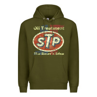 Army Green stp    nostalgia drag racing Premium Hoodie - linhVisuals