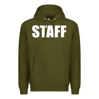 Army Green staff Premium Hoodie - linhVisuals
