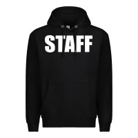 Black staff Premium Hoodie - linhVisuals