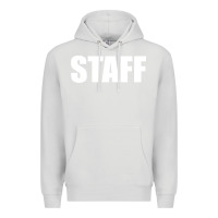 Dove Grey staff Premium Hoodie - linhVisuals
