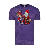 Cloud Purple Love Gnome Vintage Tee - SublimationCraftShop