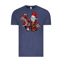 Vintage Denim Love Gnome Vintage Tee - SublimationCraftShop