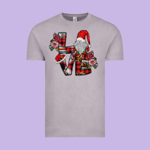Love Gnome Vintage Tee Designed By Sublimationcraftshop