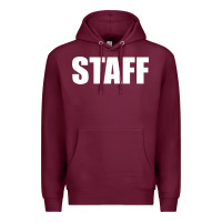 Burgundy staff Premium Hoodie - linhVisuals