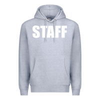 Heather Grey staff Premium Hoodie - linhVisuals