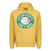 Antique Gold starbuckets can't Premium Hoodie - linhVisuals