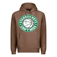 Chestnut starbuckets can't Premium Hoodie - linhVisuals