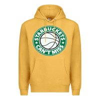 Mustard starbuckets can't Premium Hoodie - linhVisuals