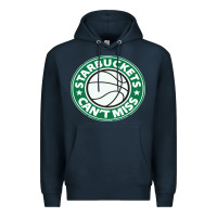 Navy starbuckets can't Premium Hoodie - linhVisuals