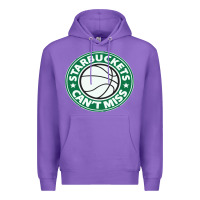 Purple starbuckets can't Premium Hoodie - linhVisuals