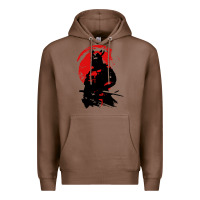 Chestnut samurai warrior Premium Hoodie - linhVisuals