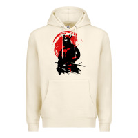Tofu samurai warrior Premium Hoodie - linhVisuals