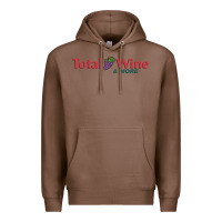 Chestnut total and wine & more   wine drinker Premium Hoodie - linhVisuals