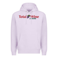 Lilac total and wine & more   wine drinker Premium Hoodie - linhVisuals