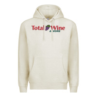 Oatmeal Heather total and wine & more   wine drinker Premium Hoodie - linhVisuals