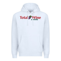 White total and wine & more   wine drinker Premium Hoodie - linhVisuals