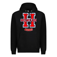 Black howard 1867 university Premium Hoodie - linhVisuals