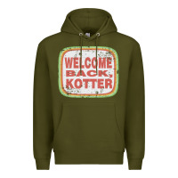 Army Green welcome back, kotter Premium Hoodie - linhVisuals