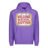 Purple welcome back, kotter Premium Hoodie - linhVisuals
