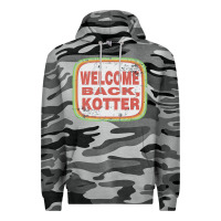 Slate Camo welcome back, kotter Premium Hoodie - linhVisuals