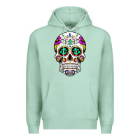 Seafoam sugar skull Premium Hoodie - linhVisuals