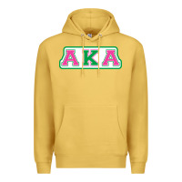 Antique Gold alpha kappa aka Premium Hoodie - linhVisuals