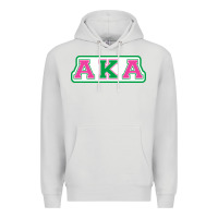 Dove Grey alpha kappa aka Premium Hoodie - linhVisuals