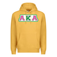 Mustard alpha kappa aka Premium Hoodie - linhVisuals