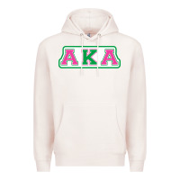 Pale Pink alpha kappa aka Premium Hoodie - linhVisuals