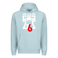 Blue Mist philadelphia vintage liberty bell Premium Hoodie - linhVisuals