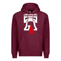 Burgundy philadelphia vintage liberty bell Premium Hoodie - linhVisuals