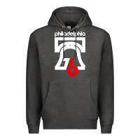 Charcoal Heather philadelphia vintage liberty bell Premium Hoodie - linhVisuals