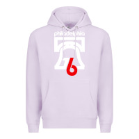 Lilac philadelphia vintage liberty bell Premium Hoodie - linhVisuals