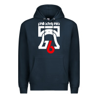 Navy philadelphia vintage liberty bell Premium Hoodie - linhVisuals