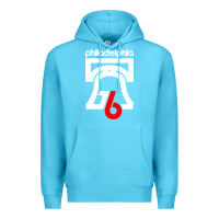 Ocean Blue philadelphia vintage liberty bell Premium Hoodie - linhVisuals