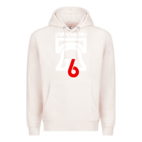 Pale Pink philadelphia vintage liberty bell Premium Hoodie - linhVisuals