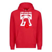 Red philadelphia vintage liberty bell Premium Hoodie - linhVisuals