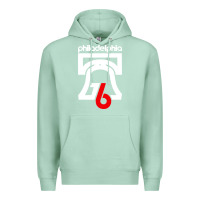 Seafoam philadelphia vintage liberty bell Premium Hoodie - linhVisuals
