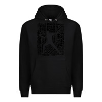 Black fencing sport Premium Hoodie - linhVisuals