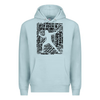 Blue Mist fencing sport Premium Hoodie - linhVisuals