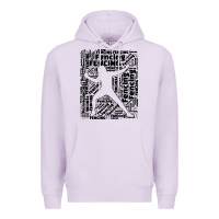 Lilac fencing sport Premium Hoodie - linhVisuals