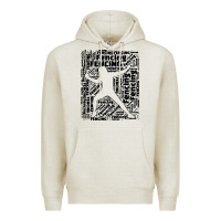 Oatmeal Heather fencing sport Premium Hoodie - linhVisuals