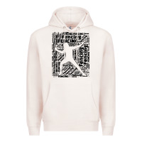 Pale Pink fencing sport Premium Hoodie - linhVisuals