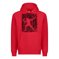 Red fencing sport Premium Hoodie - linhVisuals