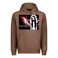 Chestnut Marilyns angel with scabbed wings Premium Hoodie - linhVisuals
